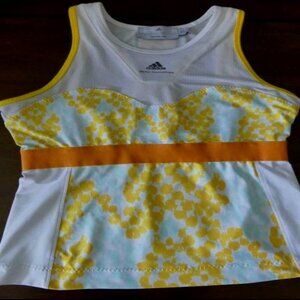 Adidas Stella McCartney Barricade Tennis Tank Top 40 Pickle Ball Yellow